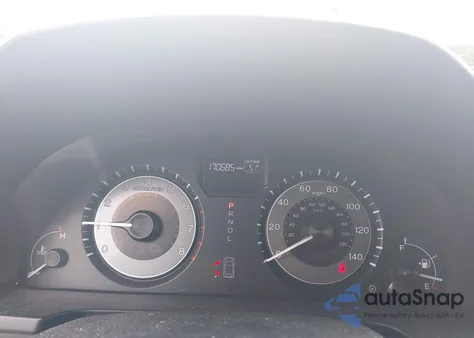 2012 Honda Odyssey Ex z USA, uszkodzony, nr VIN 5FNRL5H4XCB044421